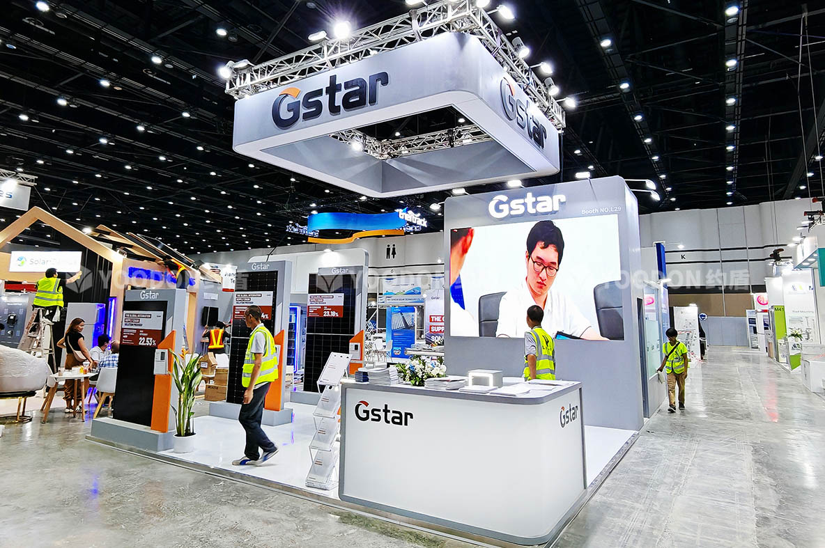 Gstar_泰國展臺(tái)搭建