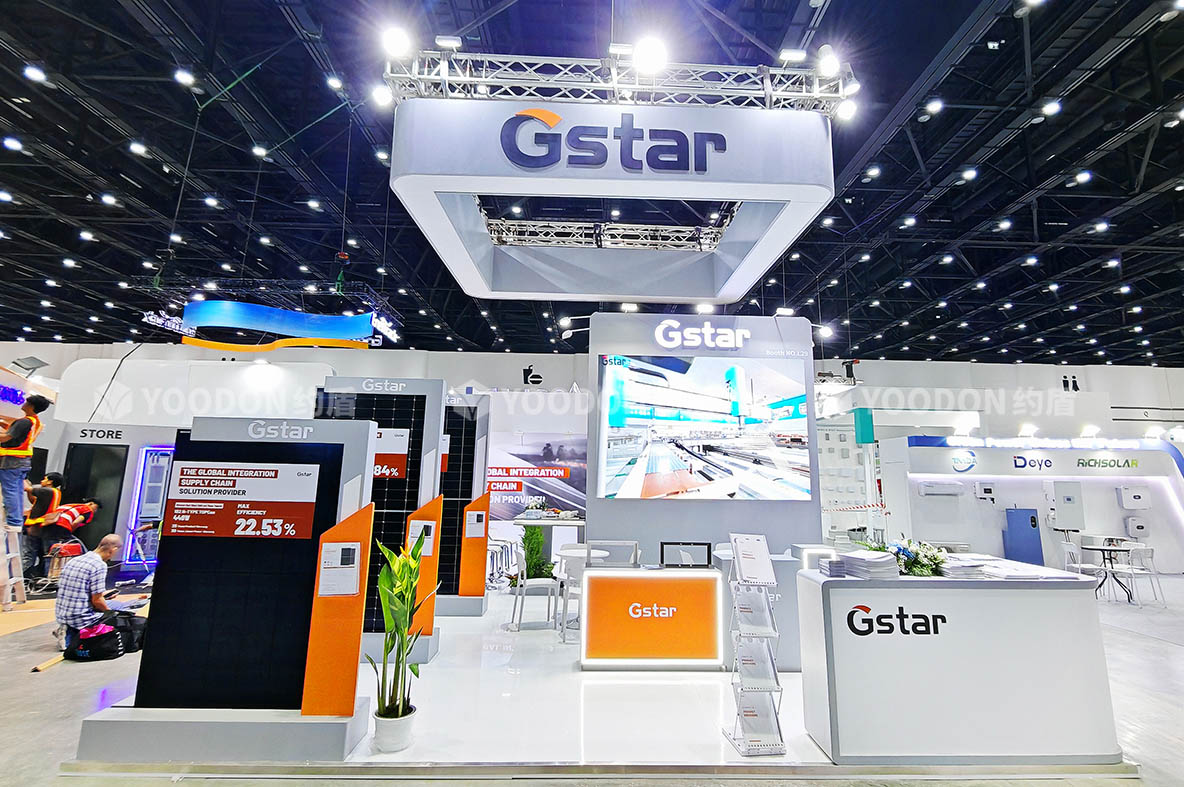 Gstar_泰國展臺(tái)搭建