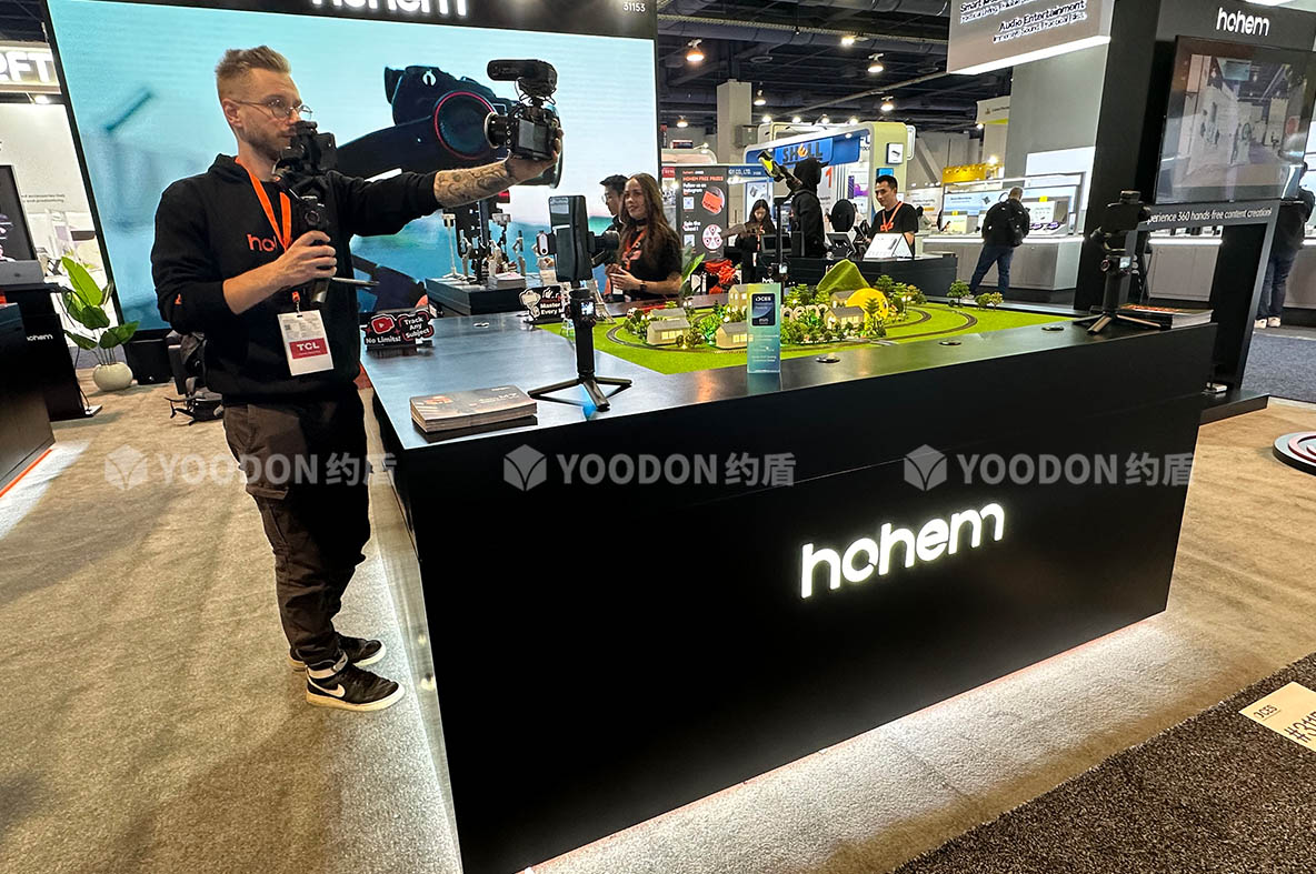 hohem_美國CES展臺搭建