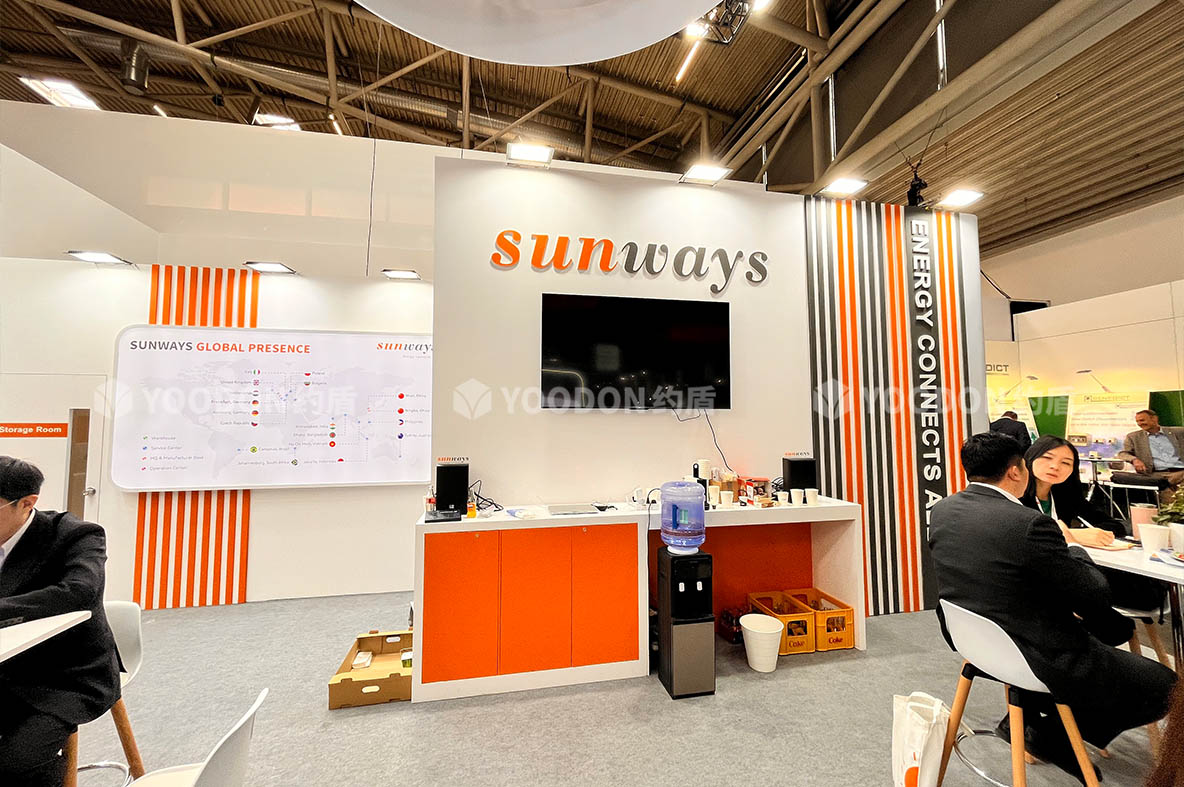 sunways_德國(guó)展臺(tái)搭建