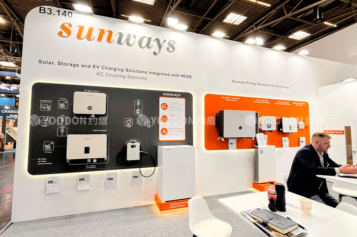 sunways_德國(guó)展臺(tái)搭建